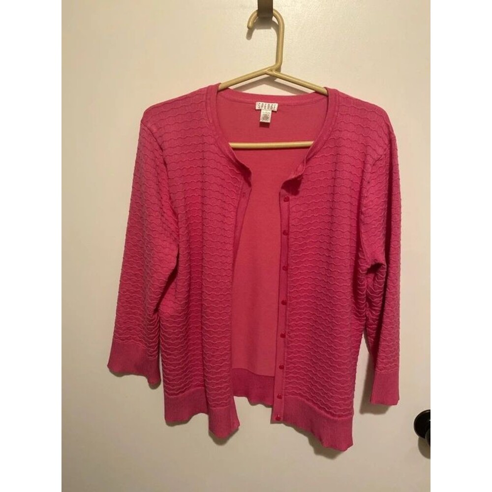 Pink XL cardigan